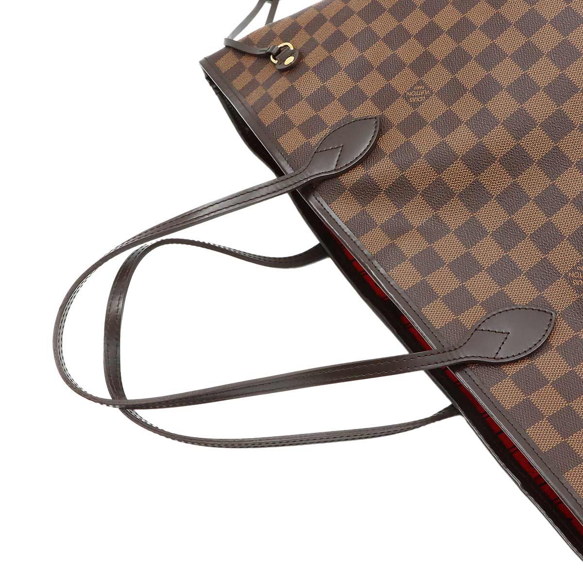 Louis Vuitton Damier Neverfull GM Tote Ebene Cerise Gold — view 5