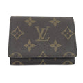 Louis Vuitton Business Card Holder Monogram Envelope Cult Visit Brown