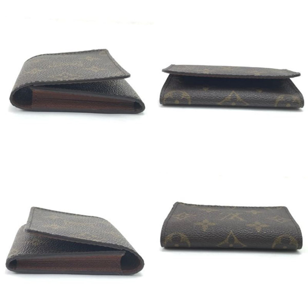 Louis Vuitton Business Card Holder Monogram Envelope Cult Visit Brown — view 3