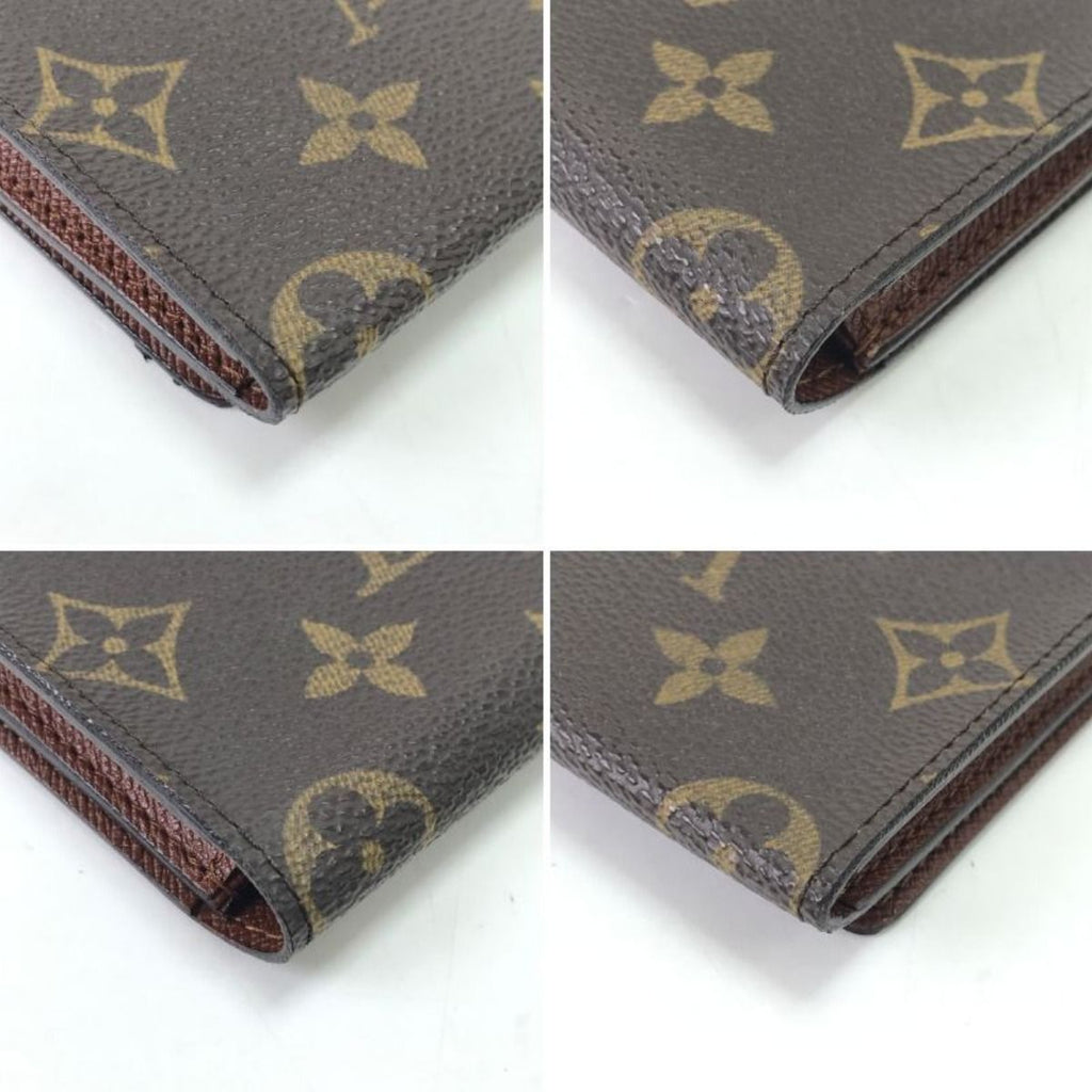 Louis Vuitton Business Card Holder Monogram Envelope Cult Visit Brown — view 4