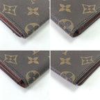 Louis Vuitton Business Card Holder Monogram Envelope Cult Visit Brown — view 4