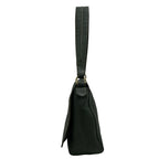 Loewe Shoulder Bag Dark Green Leather — view 4