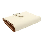 Hermes Bearn Compact Verso Bifold Wallet Epsom Cles Gold Silver — view 4
