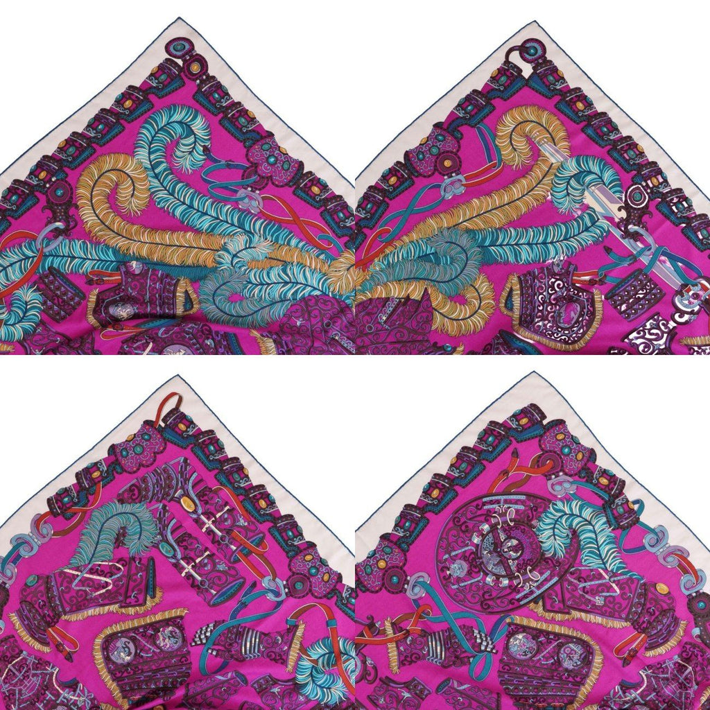 Hermes Scarf Carre 140 Geant War God Mars — view 3