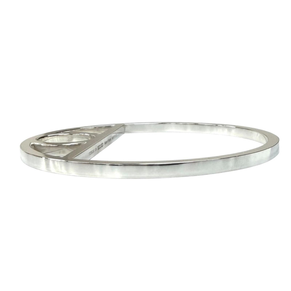 Hermes Chaine D'ancre Game Bangle Silver Bracelet — view 2