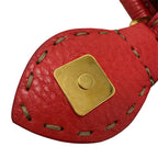 Fendi Bag Handbag Leather Linda Red Vibrant — view 7