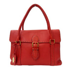Fendi Bag Handbag Leather Linda Red Vibrant