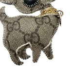 Gucci Key Holder Ori Chihuahua GG Supreme Beige Brown — view 6