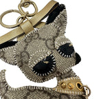 Gucci Key Holder Ori Chihuahua GG Supreme Beige Brown — view 5