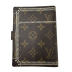 Louis Vuitton Notebook Cover Monogram Canvas Agenda PM Brown 6 Hole Ruler — view 2