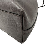 Gucci Tote Leather Dark Brown — view 5