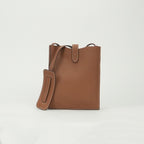 Hermes Pochette Uniform Shoulder Bag Swift Gold Brown Silver Veau