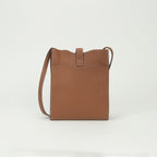 Hermes Pochette Uniform Shoulder Bag Swift Gold Brown Silver Veau — view 3