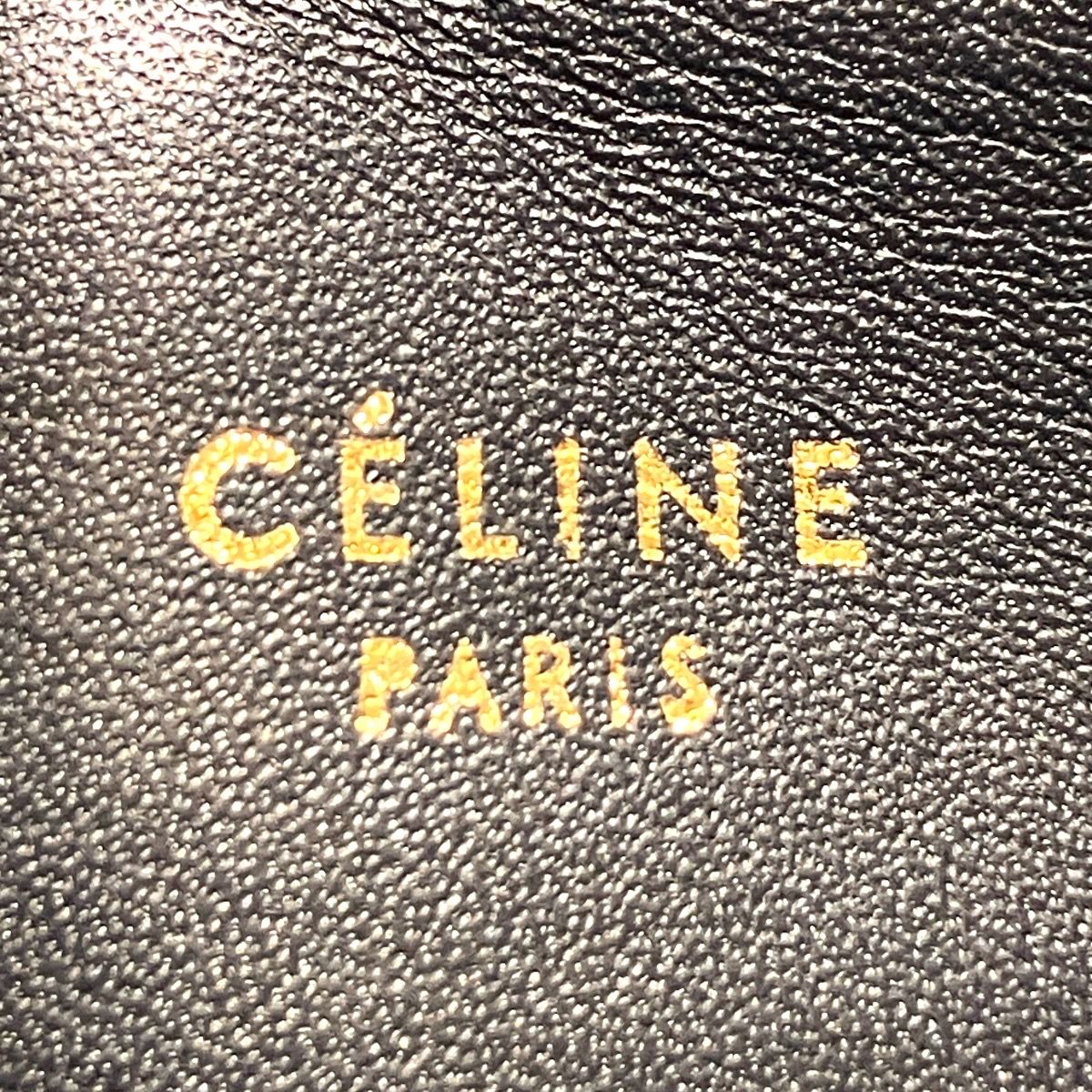 Celine Travelers 2-Way Handbag Felt Leather — view 4