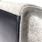 Celine Travelers 2-Way Handbag Felt Leather — view 6