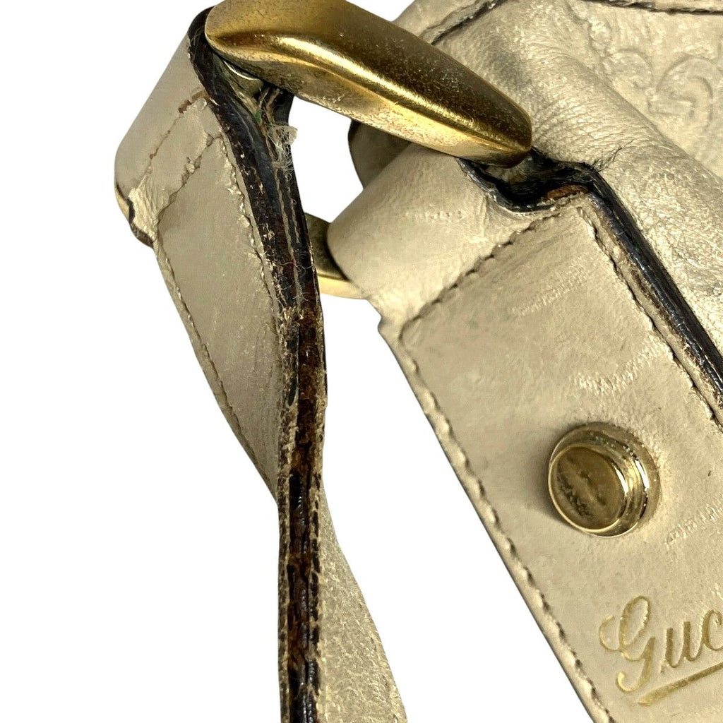 Gucci Abbey Guccissima Shoulder Bag Leather — view 5