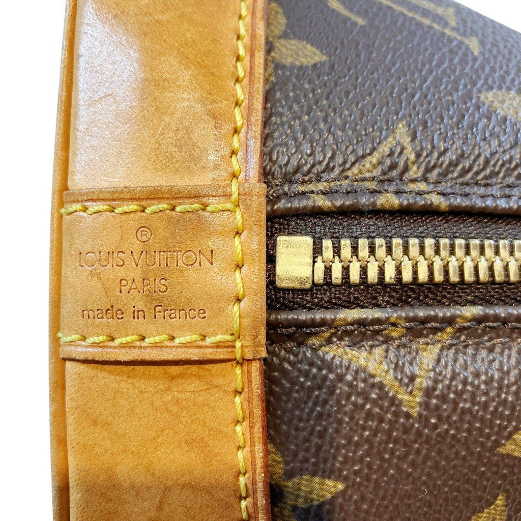 Louis Vuitton Alma Monogram Handbag Canvas — view 4
