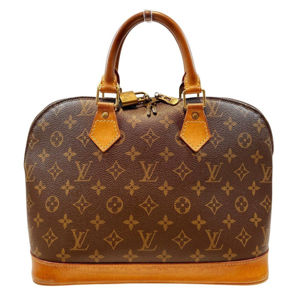 Louis Vuitton Alma Monogram Handbag Canvas
