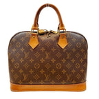 Louis Vuitton Alma Monogram Handbag Canvas