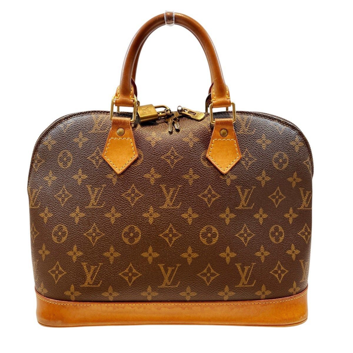 Louis Vuitton Alma Monogram Handbag Canvas
