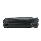 Chanel Shoulder Bag 22 Mini Shiny Calfskin Black Gold Crossbody Plate Chain — view 4