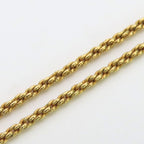 Dior Necklace CD Logo Metal Rhinestone Gold Plated Pendant — view 6