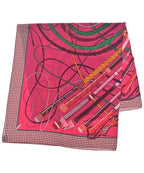 Hermes Bandana Scarf Brown