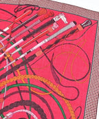 Hermes Bandana Scarf Brown — view 3