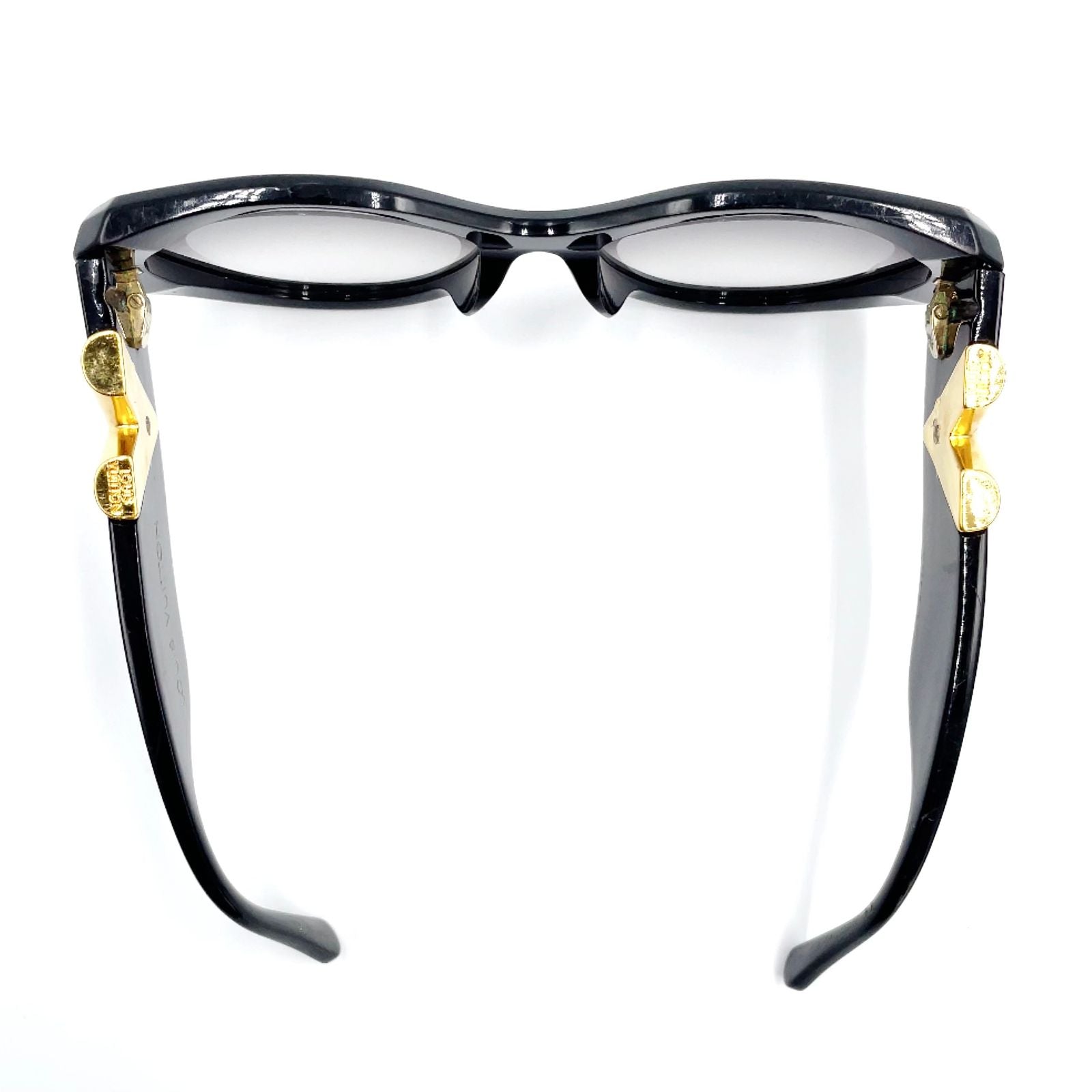Louis Vuitton My Fair Acetate Metal Gold Black Sunglasses Eyewear — view 9