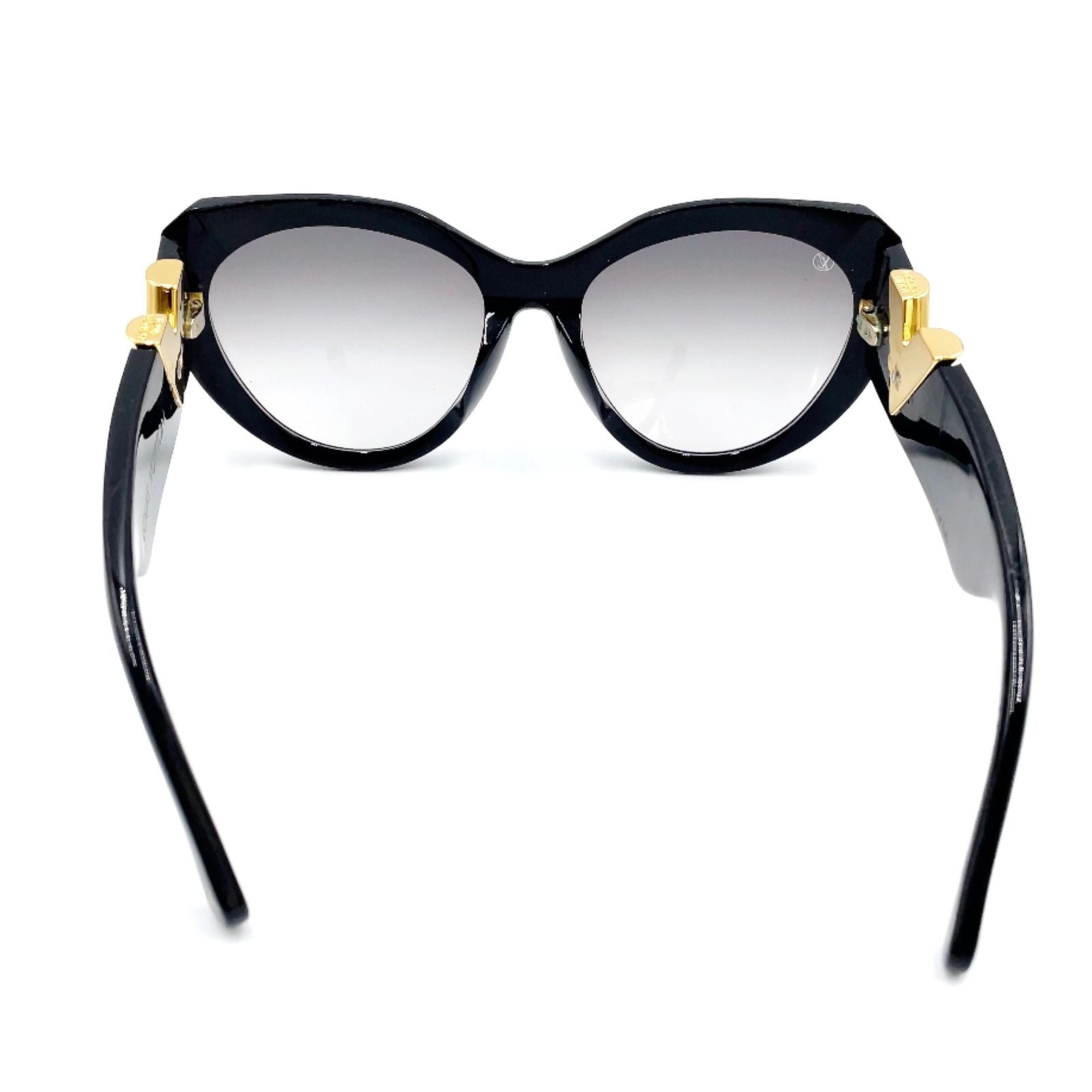 Louis Vuitton My Fair Acetate Metal Gold Black Sunglasses Eyewear — view 6