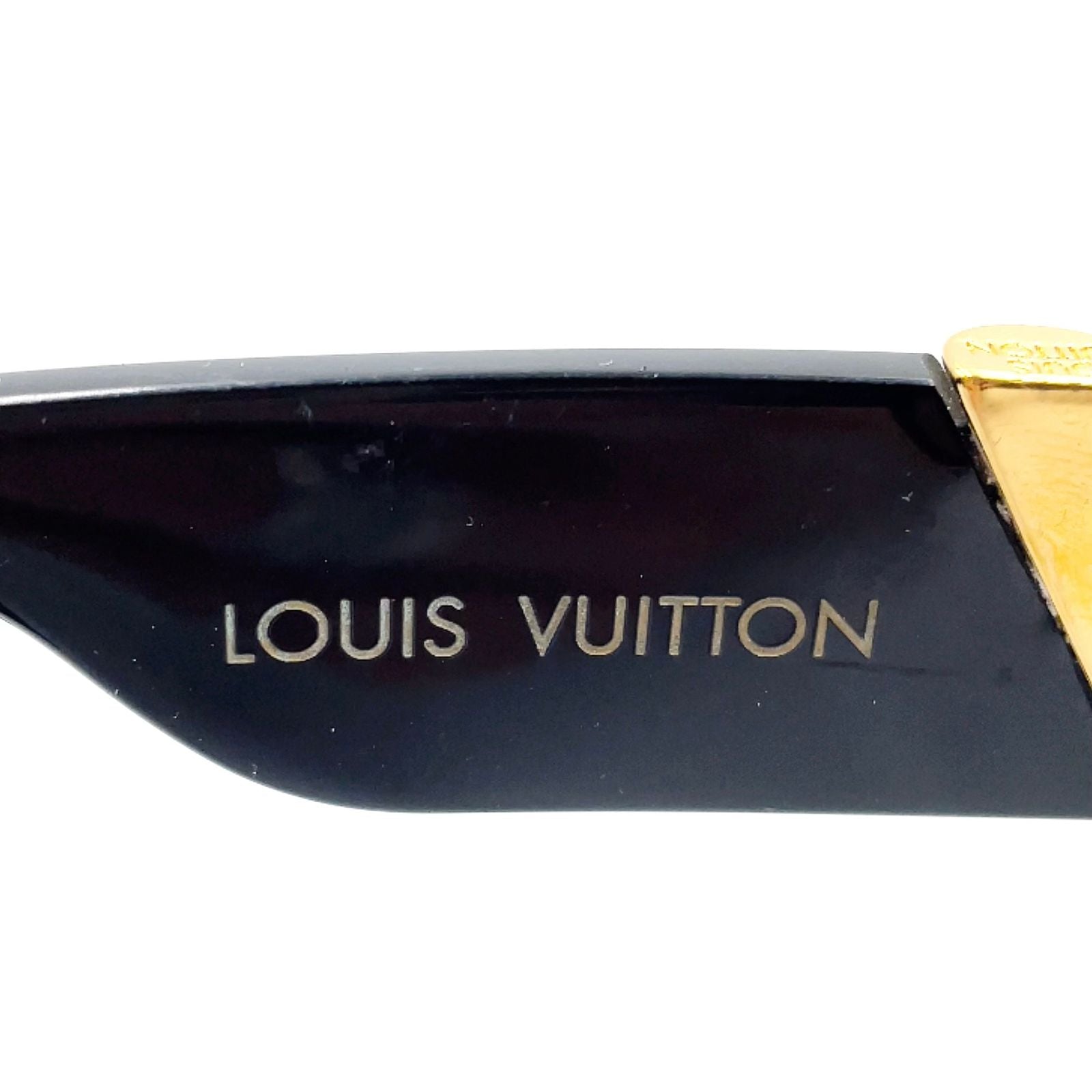 Louis Vuitton My Fair Acetate Metal Gold Black Sunglasses Eyewear — view 3