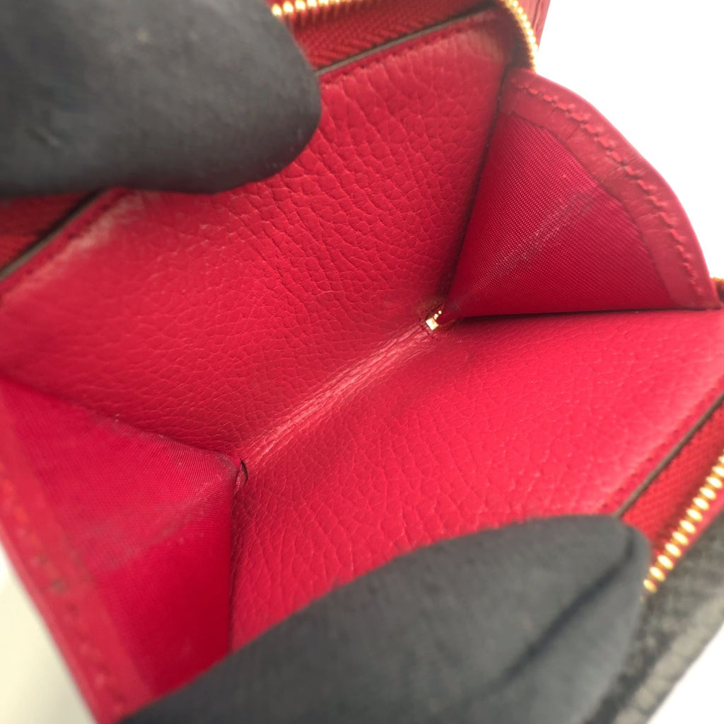 Gucci GG Marmot Leather Black Bordeaux Bifold Wallet Gold — view 8
