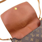 Louis Vuitton Musette Tango Long Strap Monogram Leather Brown — view 8