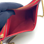 Louis Vuitton Pallas Clutch Monogram Cerise Leather Brown — view 9