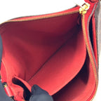 Louis Vuitton Pallas Clutch Monogram Cerise Leather Brown — view 6