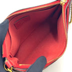 Louis Vuitton Pallas Clutch Monogram Cerise Leather Brown — view 3
