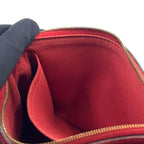 Louis Vuitton Pallas Clutch Monogram Cerise Leather Brown — view 7