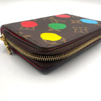 Louis Vuitton Portefeuille Yayoi Kusama Leather Brown Multicolor — view 6