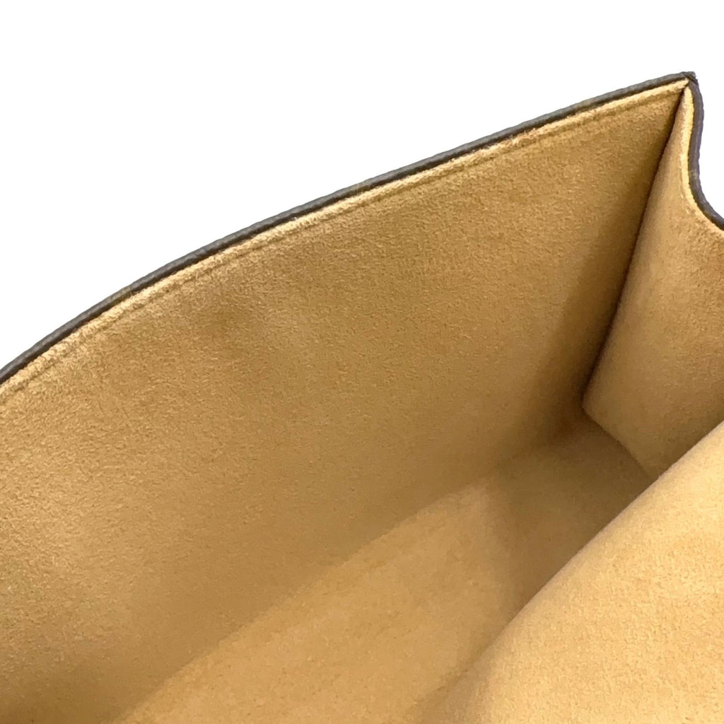 Louis Vuitton Pochette Twin PM Monogram XS Leather Brown Shoulder — view 5