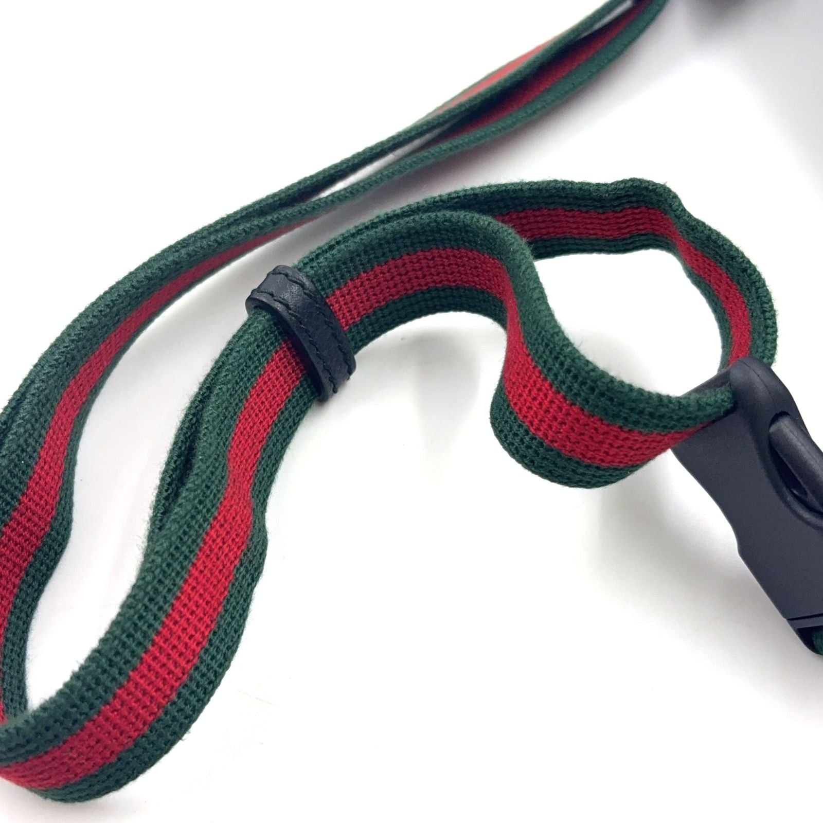 Gucci Logo Print Small Belt Bag Sherry Line Leather Black — view 9