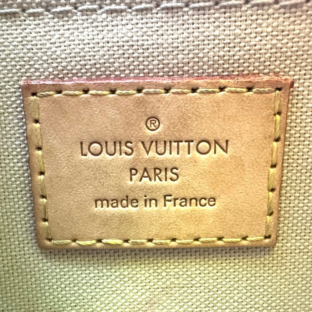 Louis Vuitton Favorite PM Damier Azur Shoulder Leather White — view 4