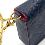 Louis Vuitton Pochette Felicie Monogram Empreinte Marine Inner — view 8