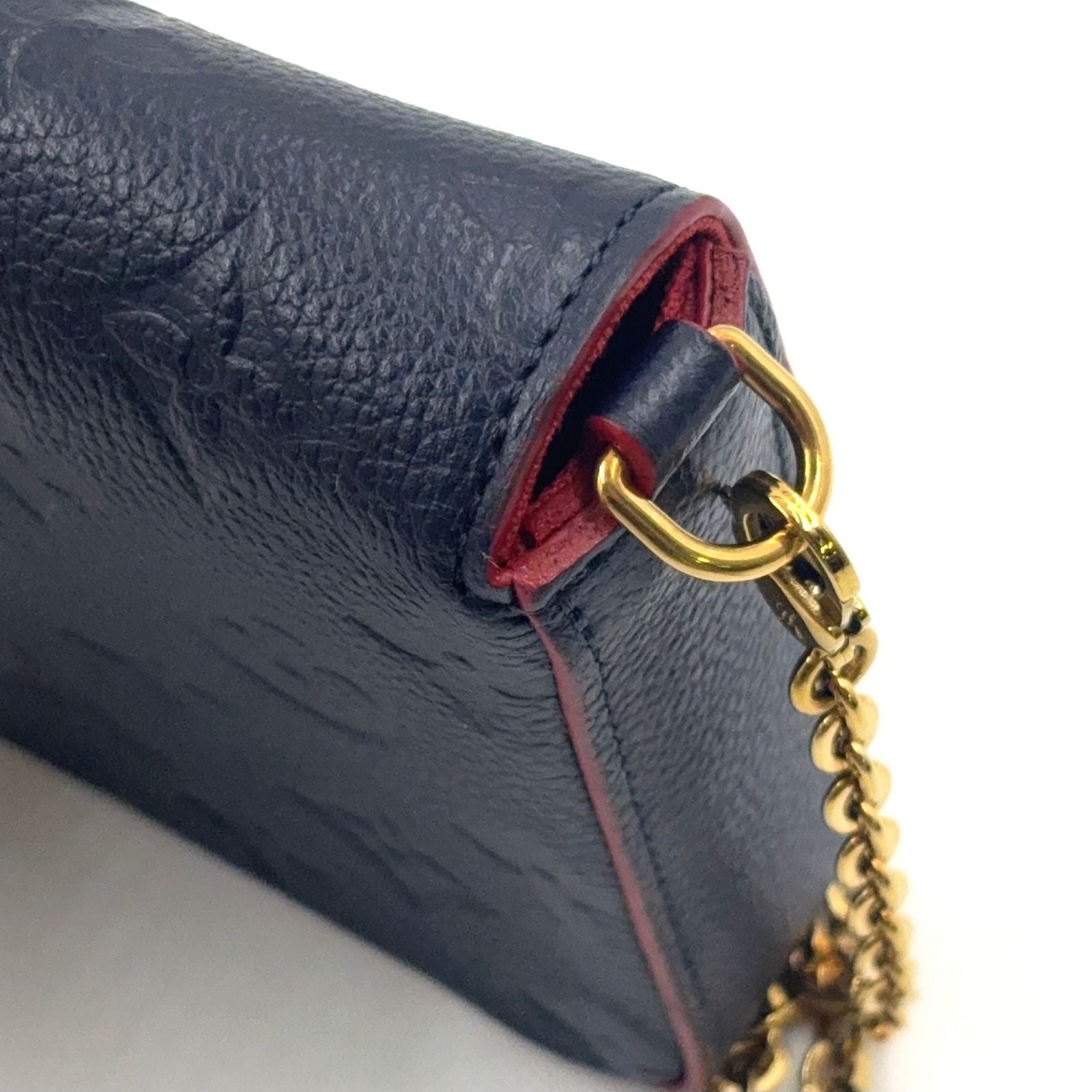 Louis Vuitton Pochette Felicie Monogram Empreinte Marine Inner — view 9