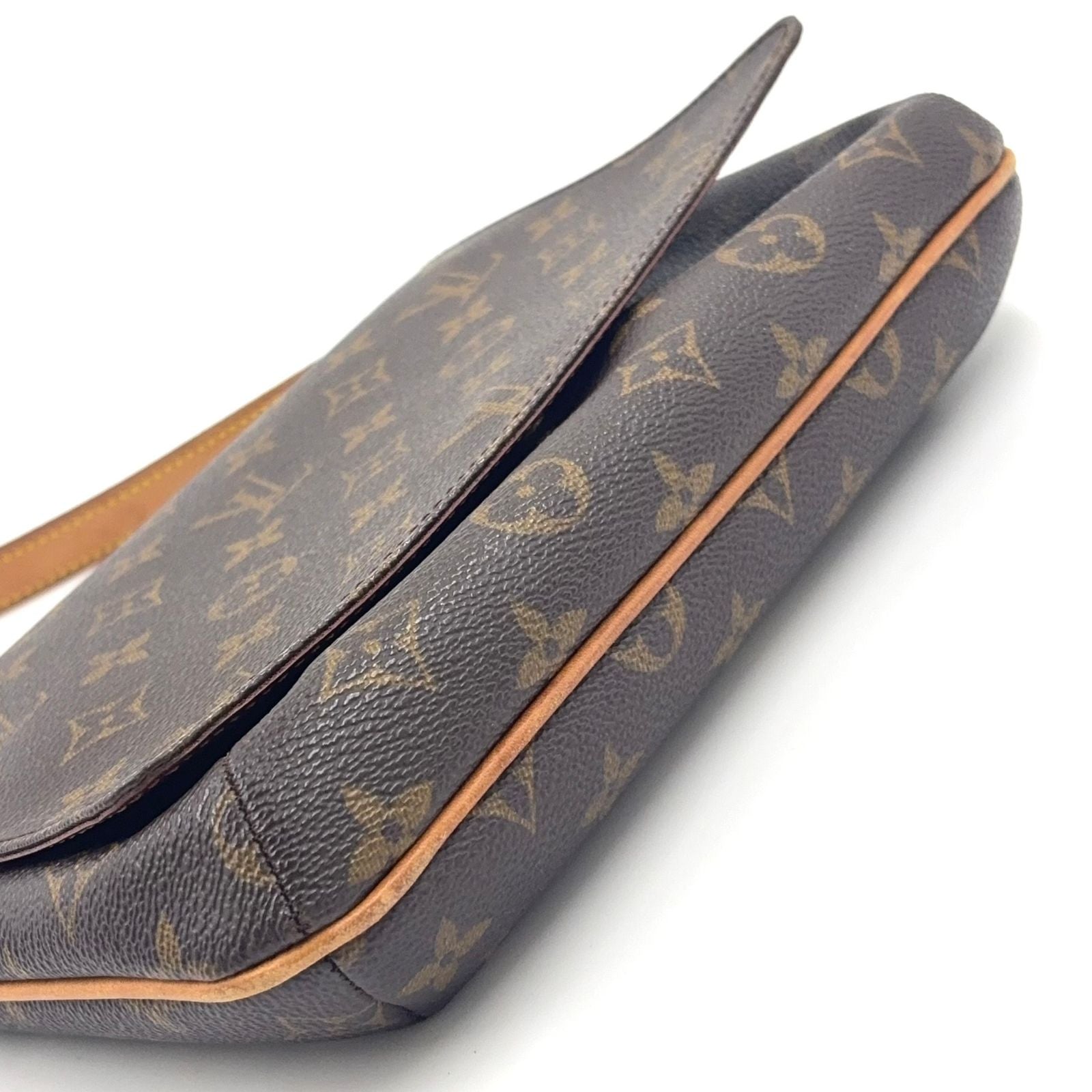Louis Vuitton Limited Musette Tango Short Strap Monogram Leather Brown Shoulder — view 7