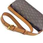 Louis Vuitton Limited Musette Tango Short Strap Monogram Leather Brown Shoulder — view 9