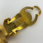 Chanel CC Logo Earrings Gold Vintage — view 8