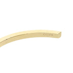 Celine Simple Form Rhodium Gold Finish Bracelet C4 — view 3