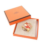 Hermes Curiosity Kelly Bag Motif Metal Gold Charm — view 2