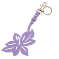 Gucci Flower Motif Leather Purple Key Holder