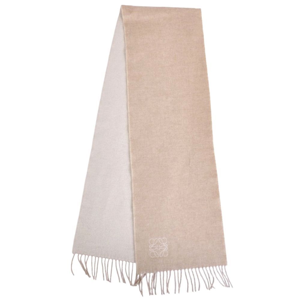 Loewe Scarf Shawl Wool Cashmere Anagram